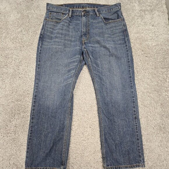 Levis‎ 559 Jeans Men 38x30 (Fits 37x28.5) Blue Relaxed Straight Fit Denim Skater - Picture 1 of 13